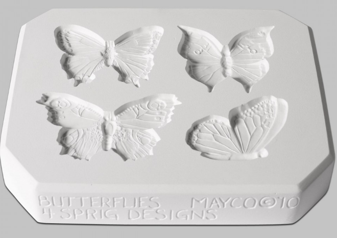 CD1261 Mayco Butterflies Sprig Mold – AB Ceramics and More