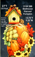 Birdhouse Harvest Pumpkin