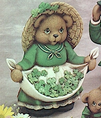 Girl St. Patrick's Day Bear
