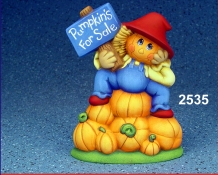 Pumpkins For Sale Scarecrow