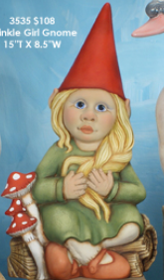 Twinkle Girl Gnome