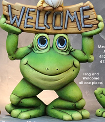Jeremiah Frog Welcome