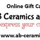 AB Ceramics and More Gift Card